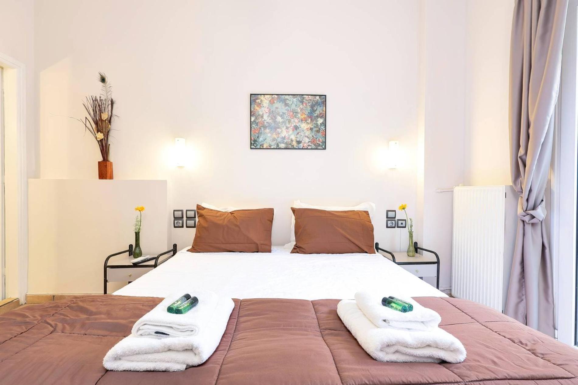 Silver Athens Double Room With Balcony Exterior photo