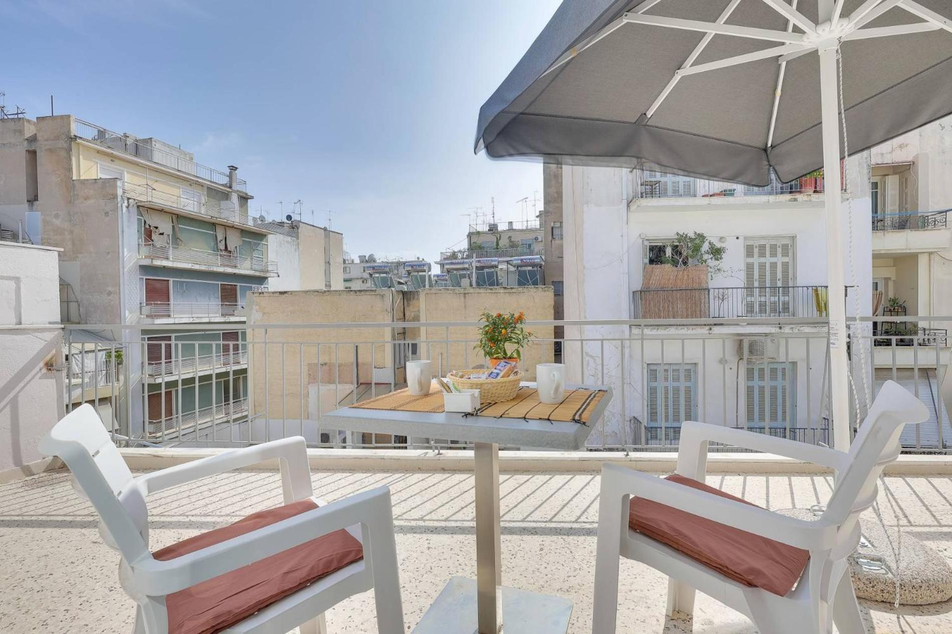 Silver Athens Double Room With Balcony Exterior photo