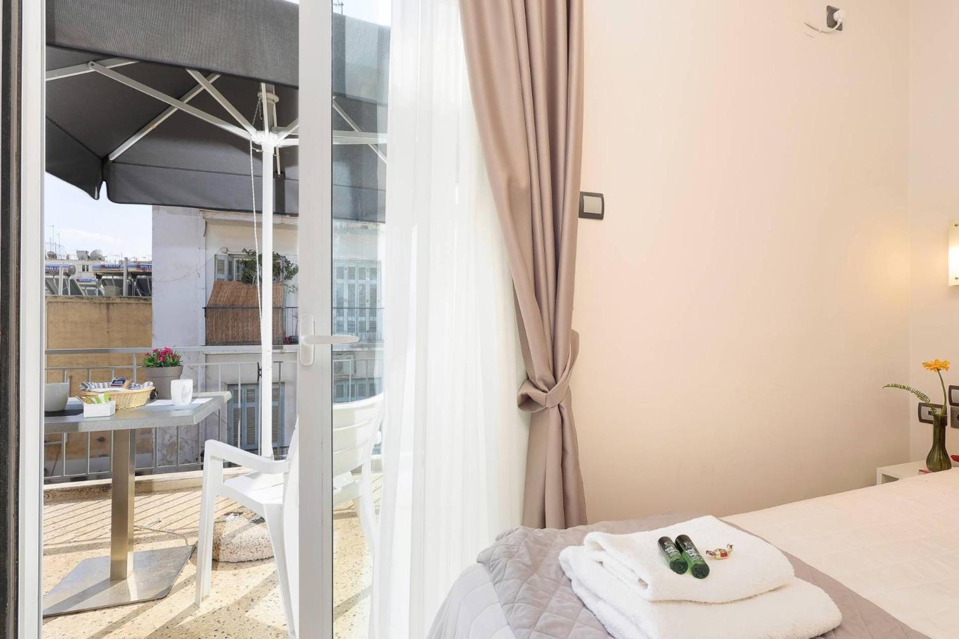 Silver Athens Double Room With Balcony Exterior photo